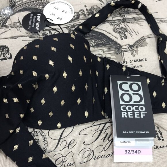 Coco Reef Multi-Way Printed Underwire Bikini Top - Picture 7 of 16